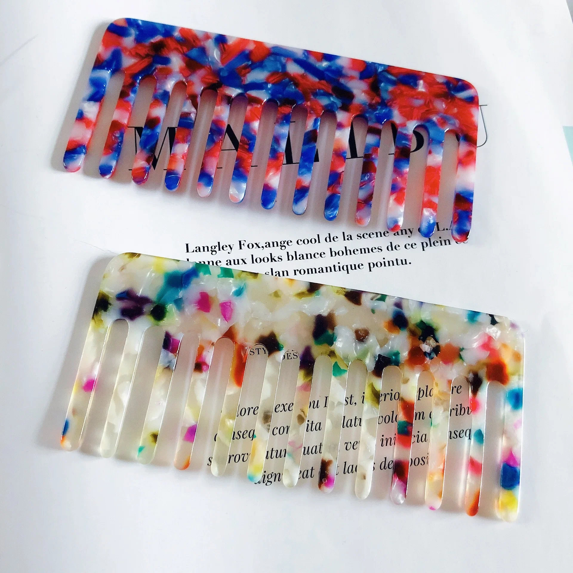 Korean Fashion Acetate Colorfu - Hair Care Korean Products review and price
