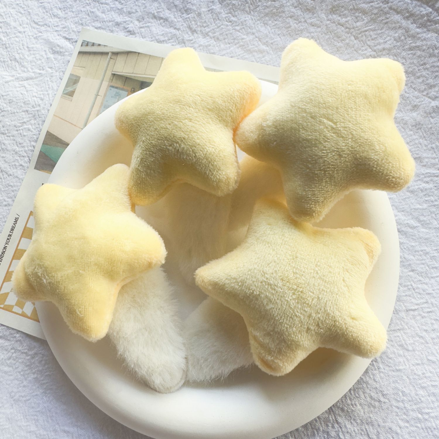 Cute Cream Yellow Plush Star B - Hair Care Lotion review and price