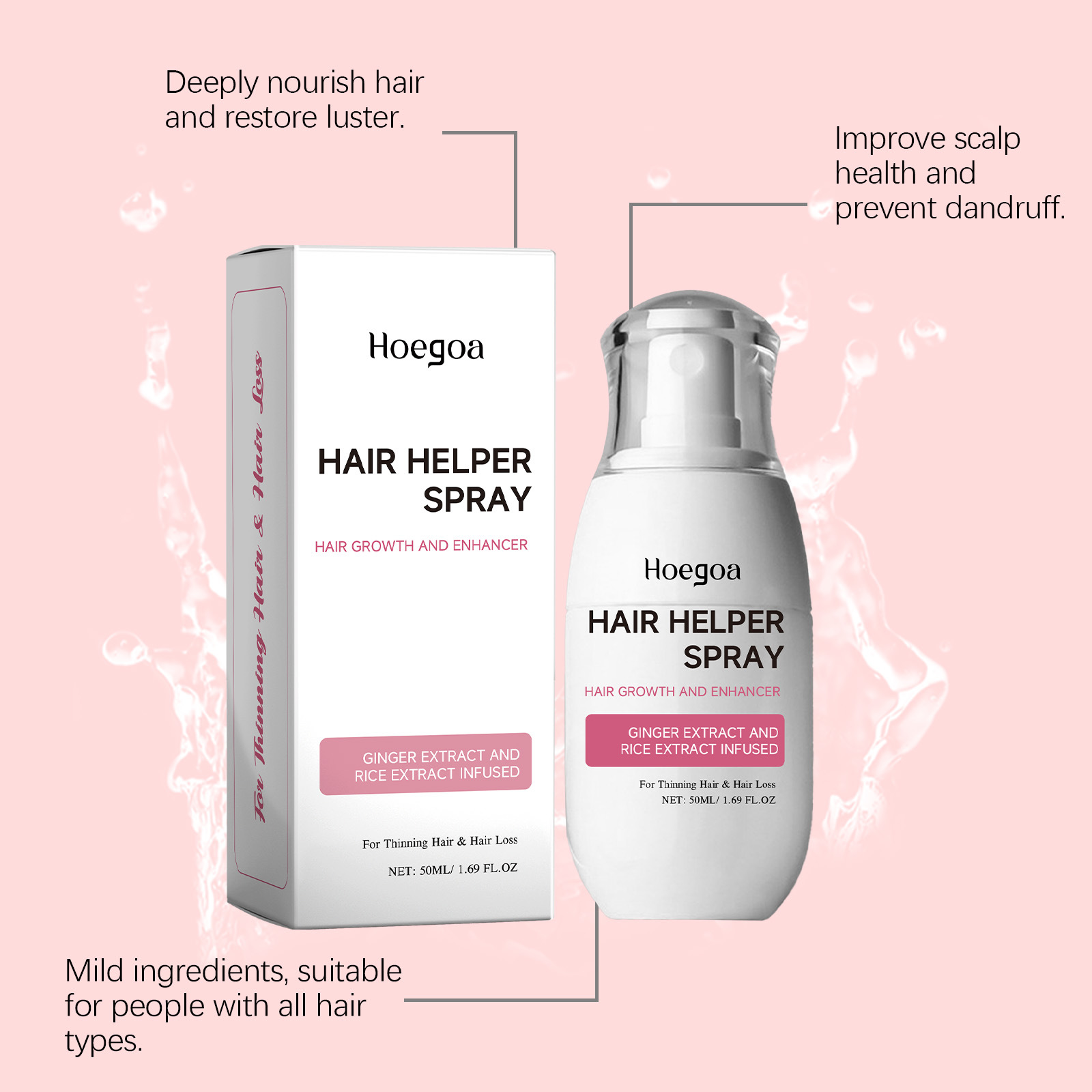 Leave-In Hair Care Spray Anti  - Hair Care Products review and price