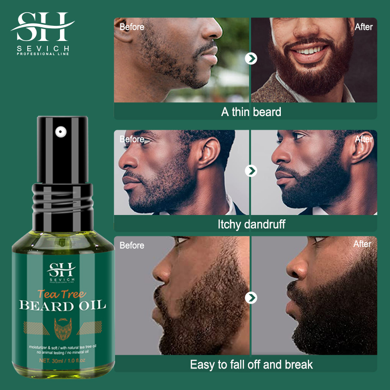Tea Tree Beard Oil Set For Men - Hair Care Organic review and price