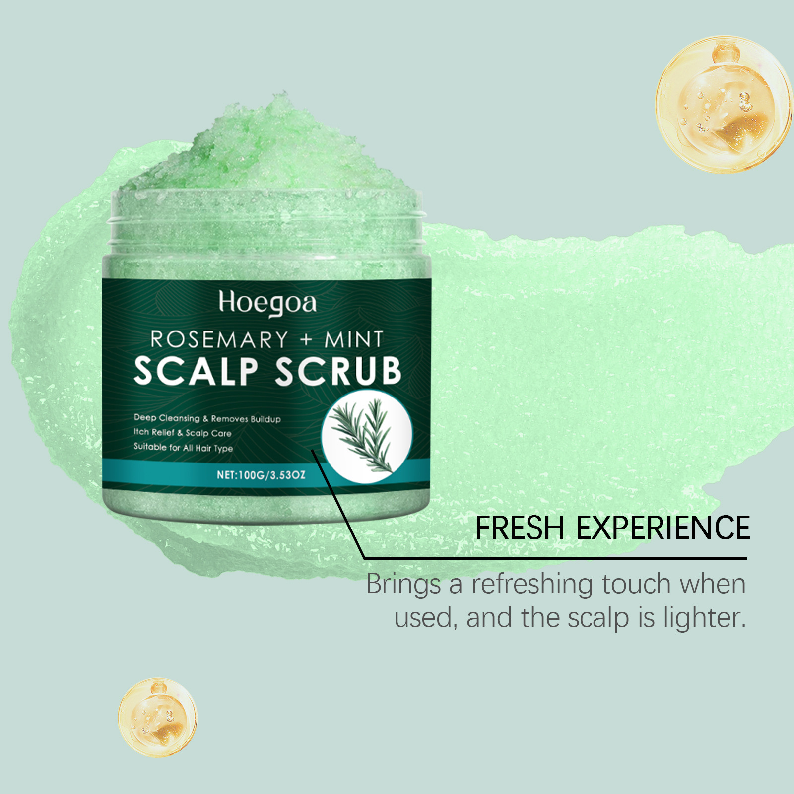 Rosemary Scalp Scrub with Mass - Hair Care Dandruff review and price